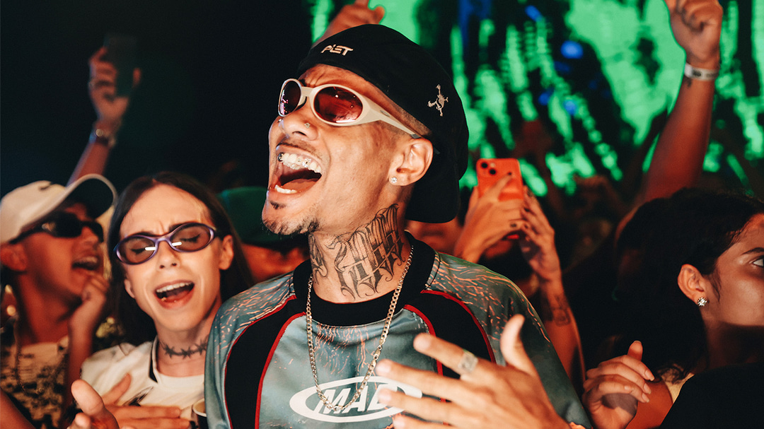 Photo of set DJ Caio Prince.