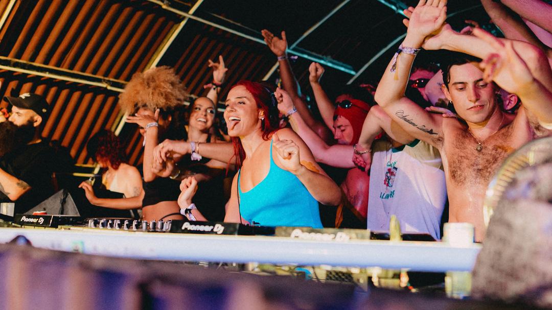 Photo of set DJ Gigola.