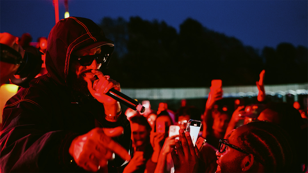 Photo of set Larry June.