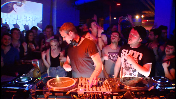 Photo of set Ben Klock 90 min Mix.