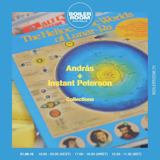 Photo of set András + Instant Peterson.