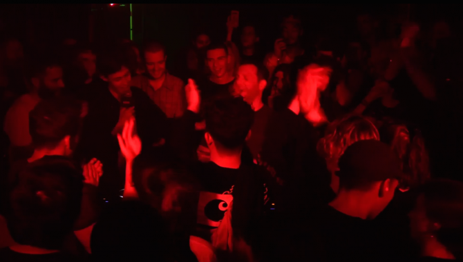 Photo of set Mumdance.