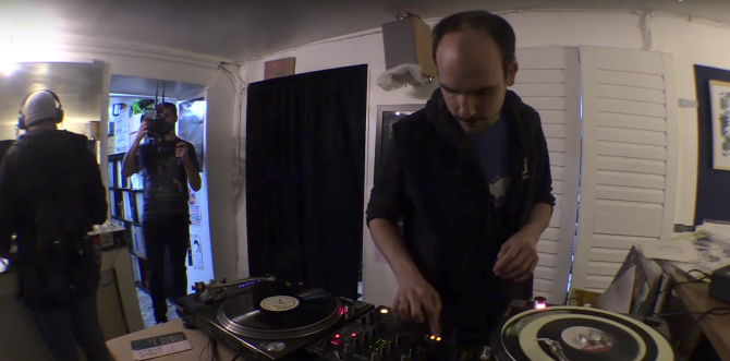 Photo of set The Hustler.