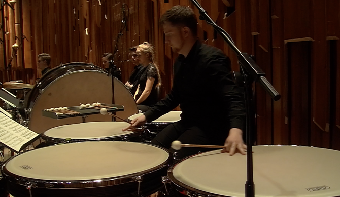 Photo of set NYO: Shostakovich 'Symphony No. 5'.