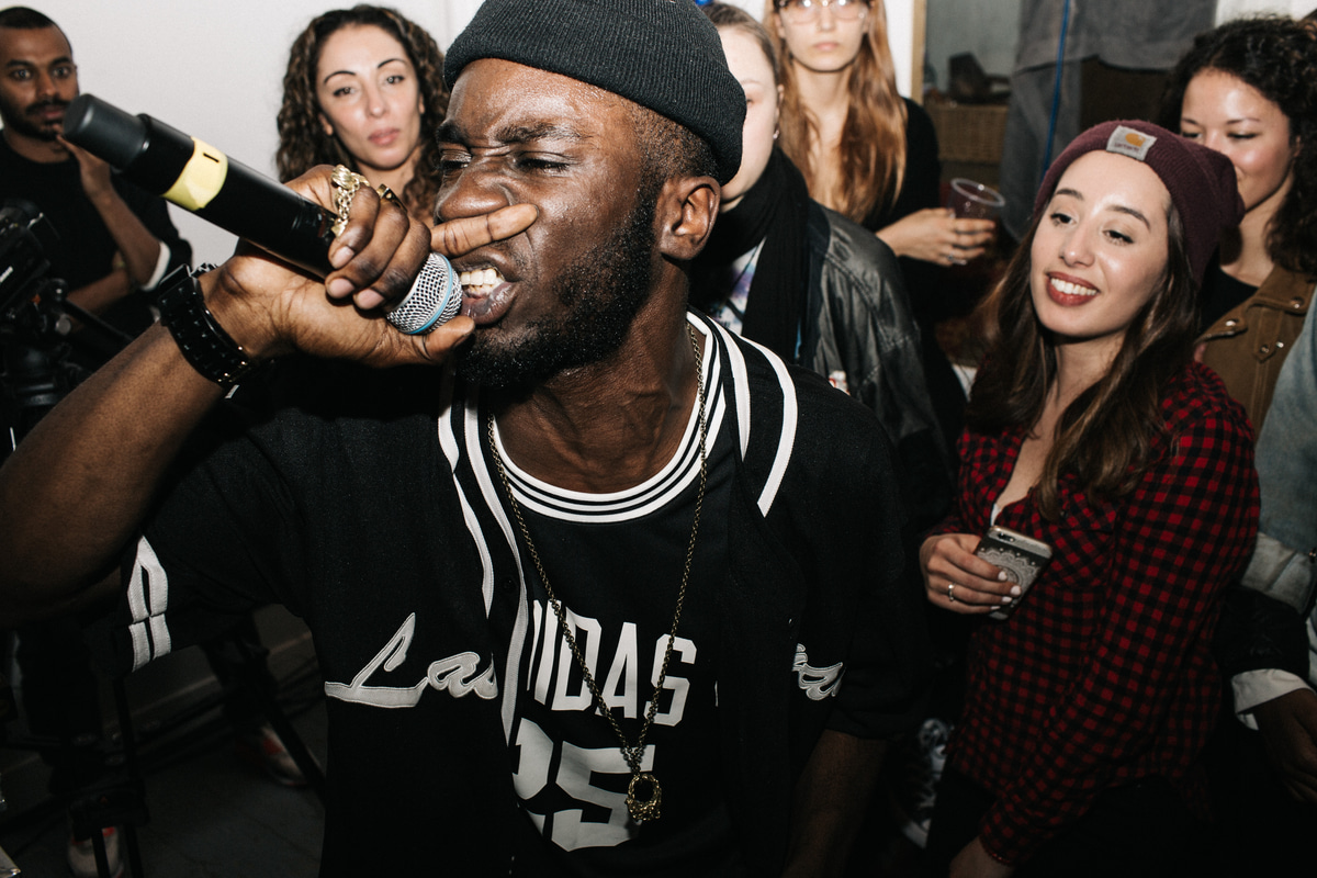 Photo of set Kojey Radical.