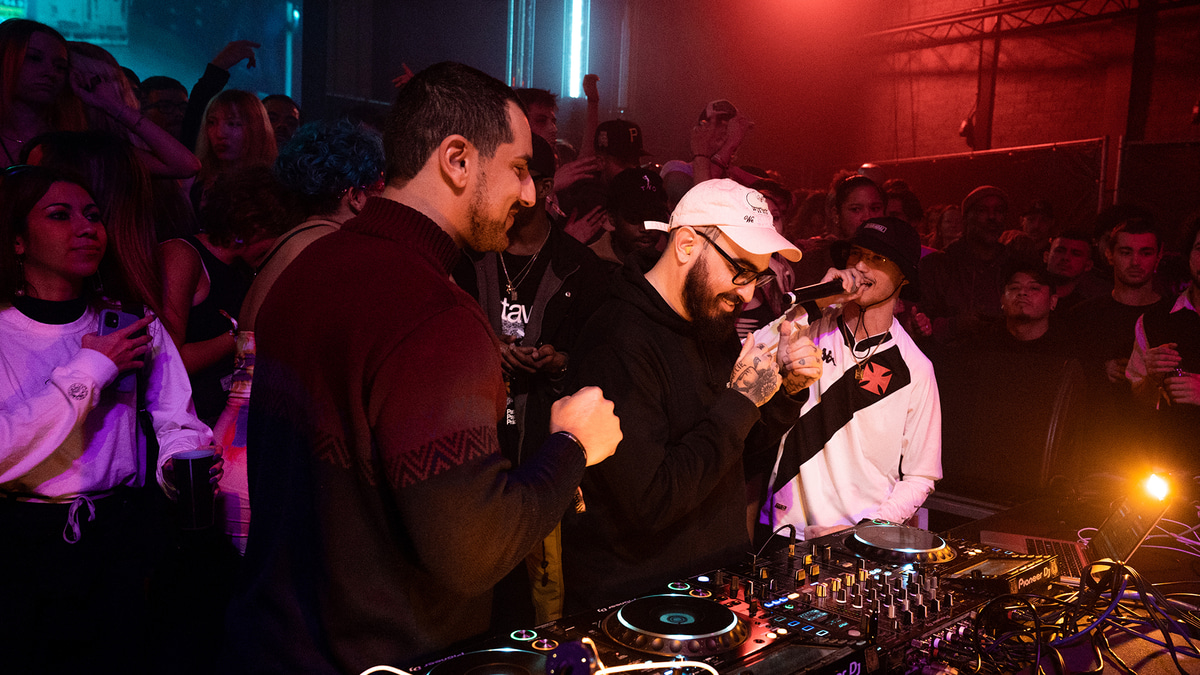 Photo of set DJ N.K. b2b Gustavo Elsas ft. SD9.