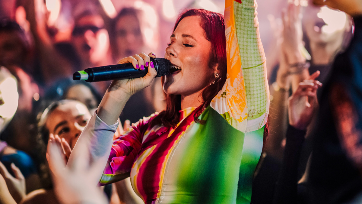 Photo of set Katy B.