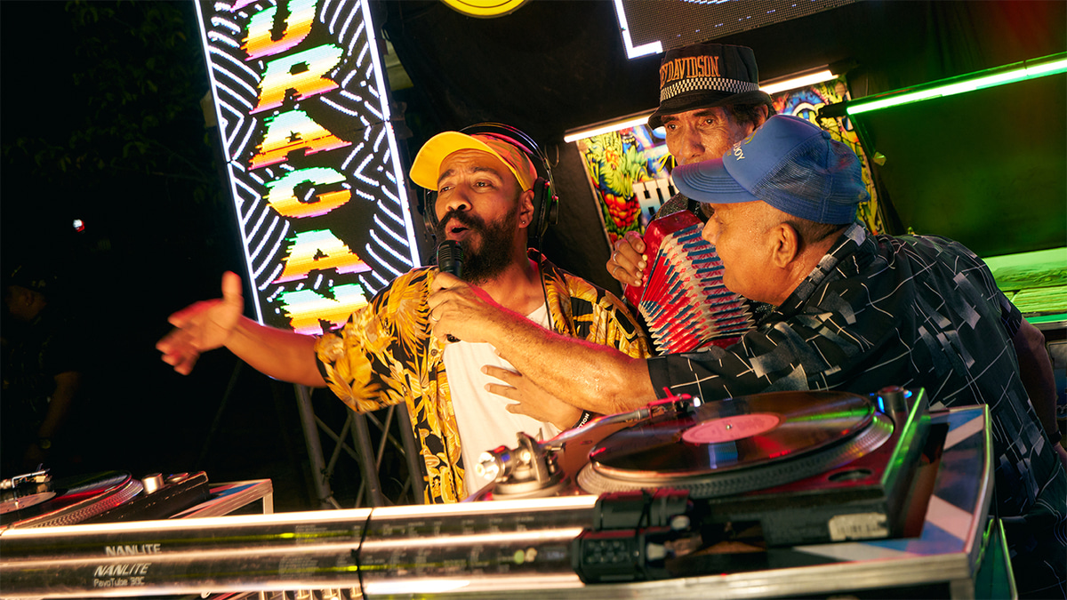 Photo of set Skorpion Disco Show.