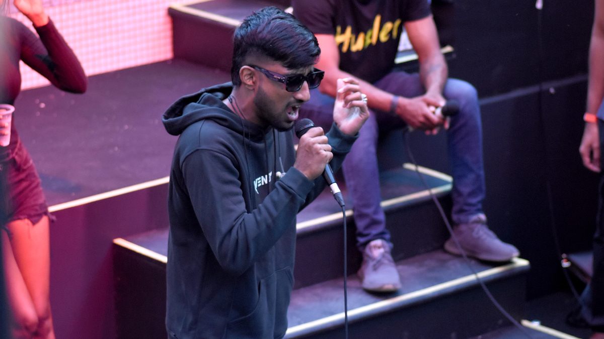 Photo of set Darshikan, Dinoj, OJ Da Tamil Rapper, SajaS.