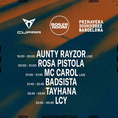 Flyer for event Primavera Sound x Cupra | Day 1.