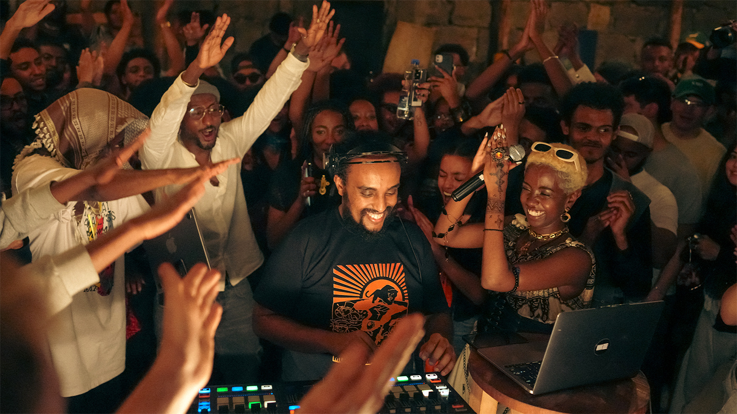 Flyer for event Ethiopian Records.