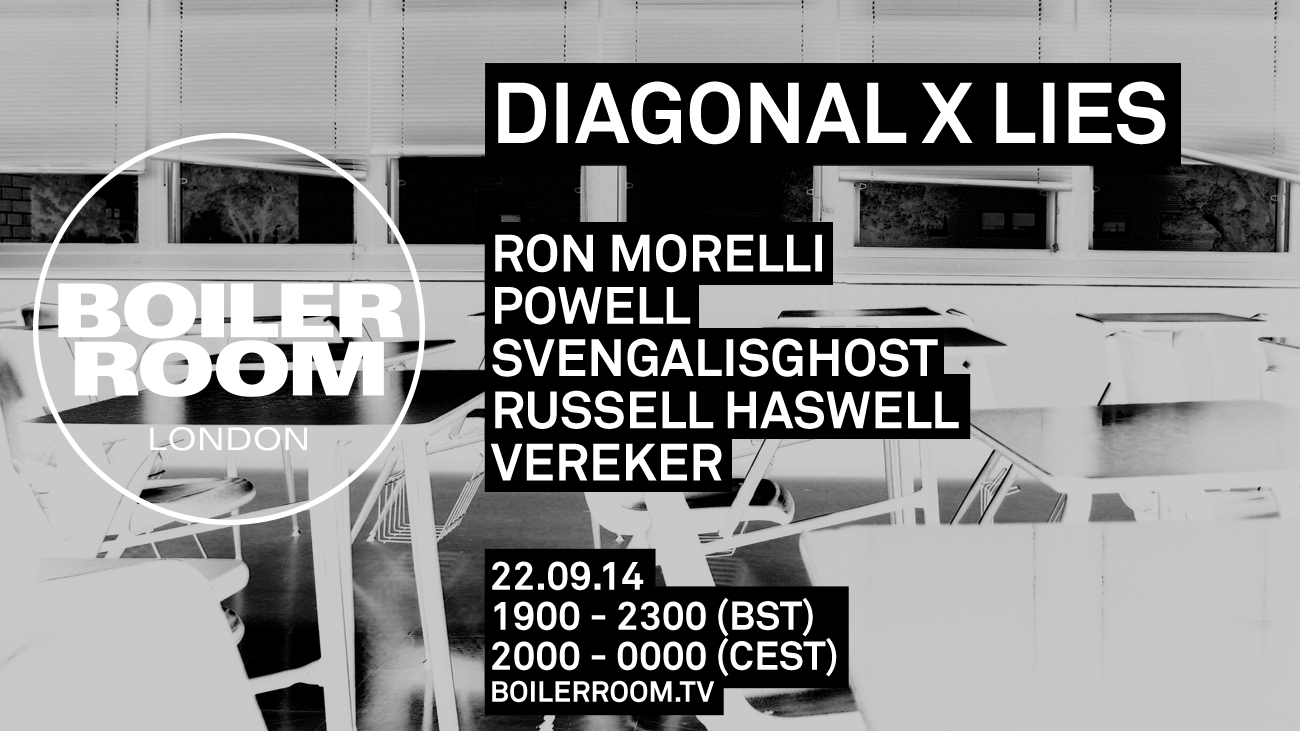 Diagonal x L.I.E.S. flyer