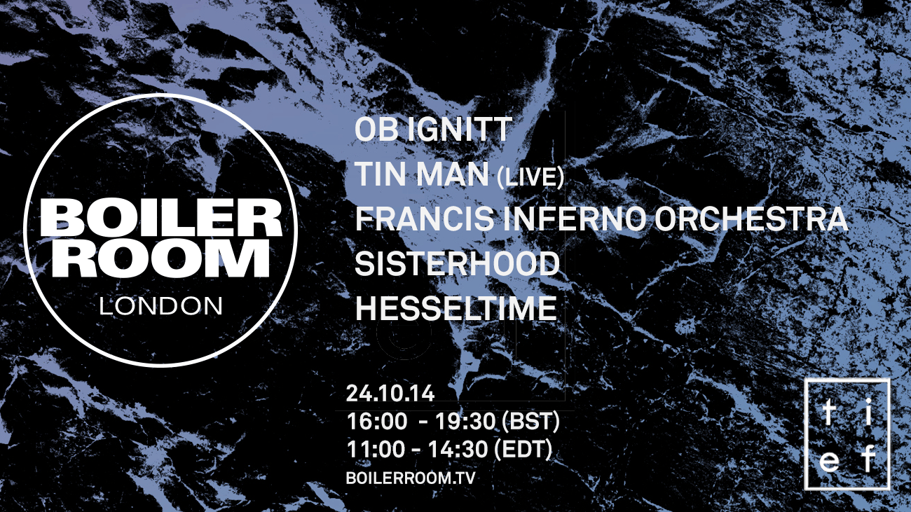 Boiler Room x Tief flyer