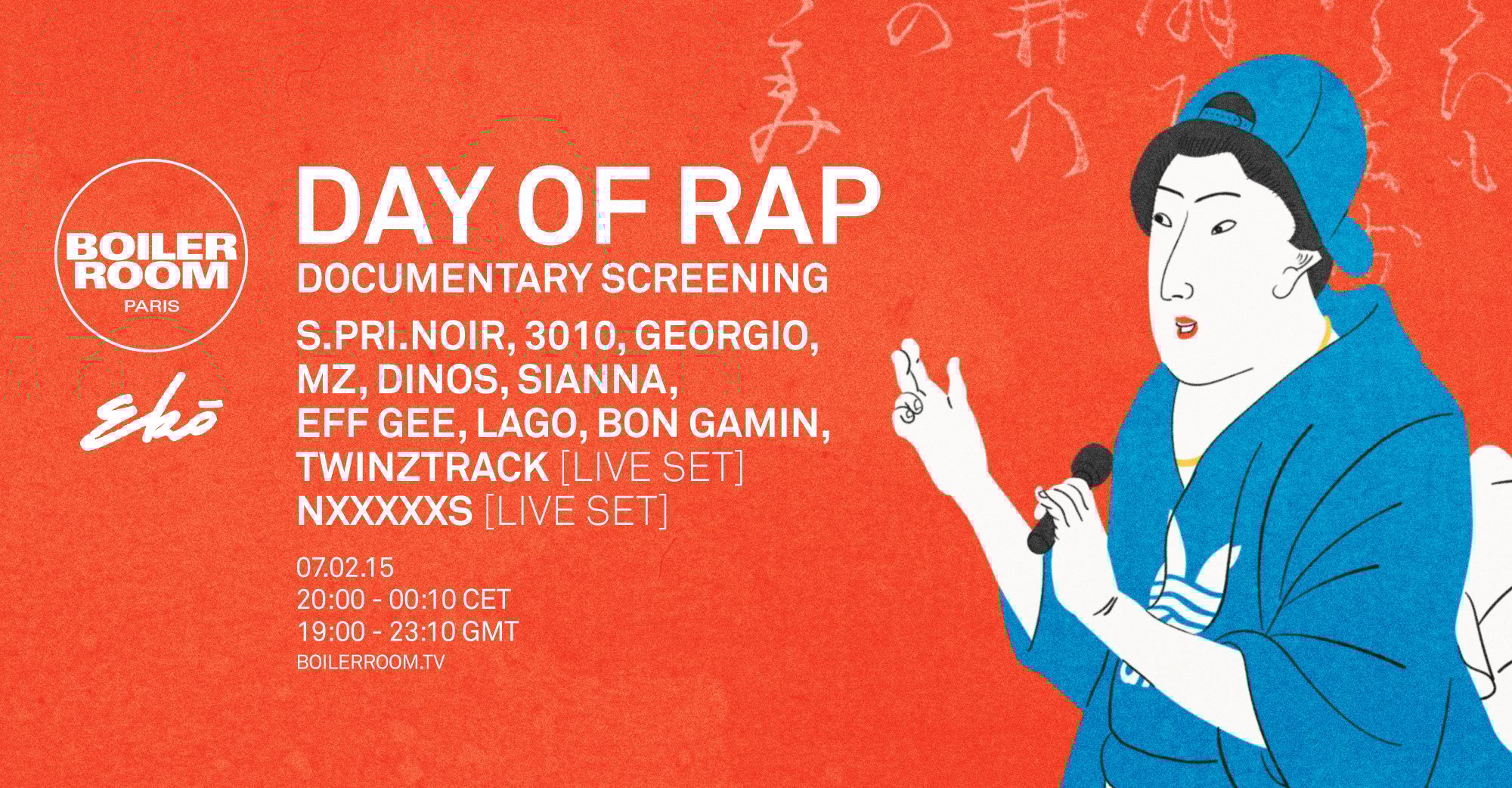 Paris: Day of Rap flyer