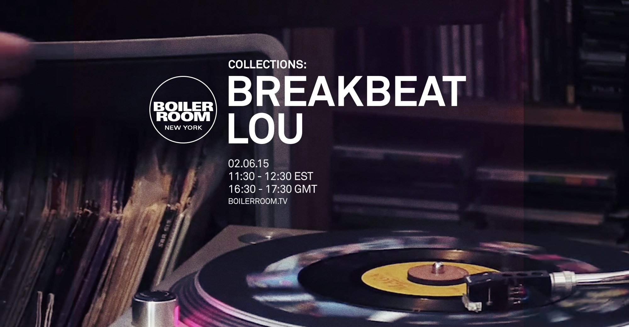 Collections: Breakbeat Lou  flyer