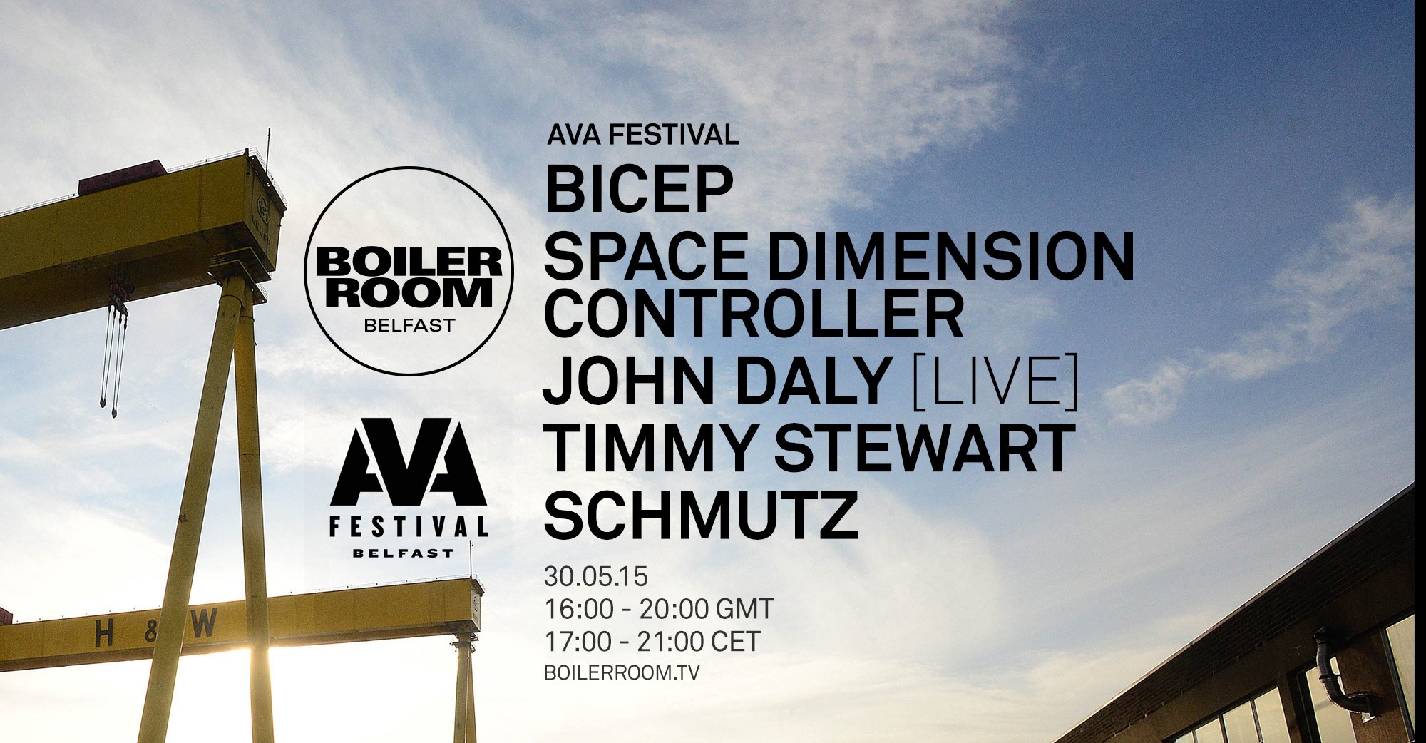 Belfast: AVA Festival flyer