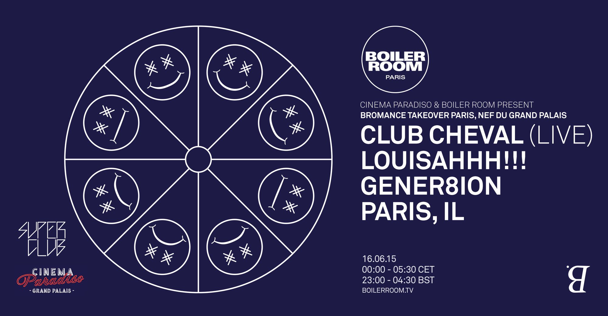 BR x Cinema Paradiso Presents: Bromance Records flyer