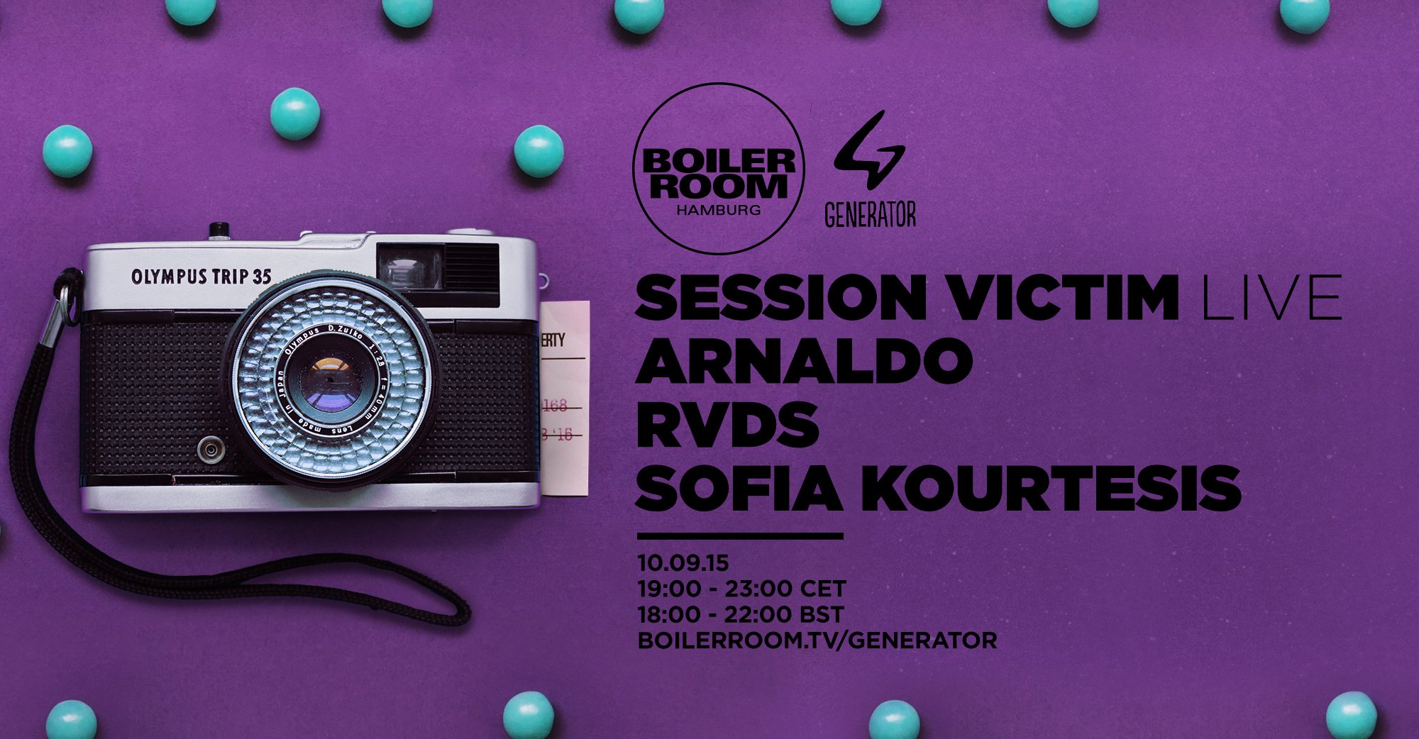 BR x Generator: Hamburg flyer