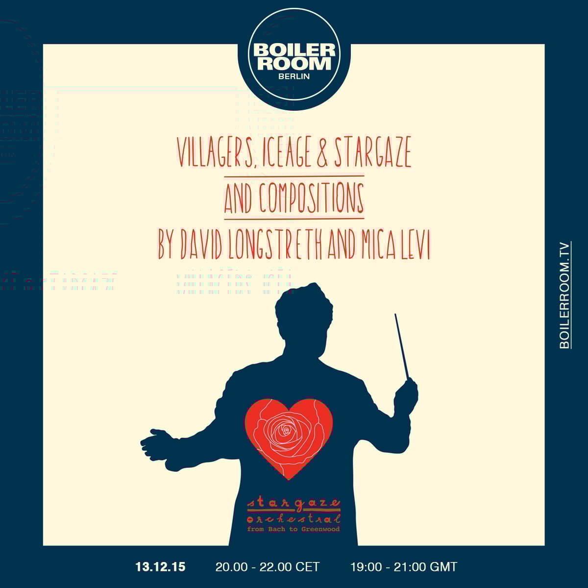 Berlin: Villagers, Iceage & Stargaze flyer