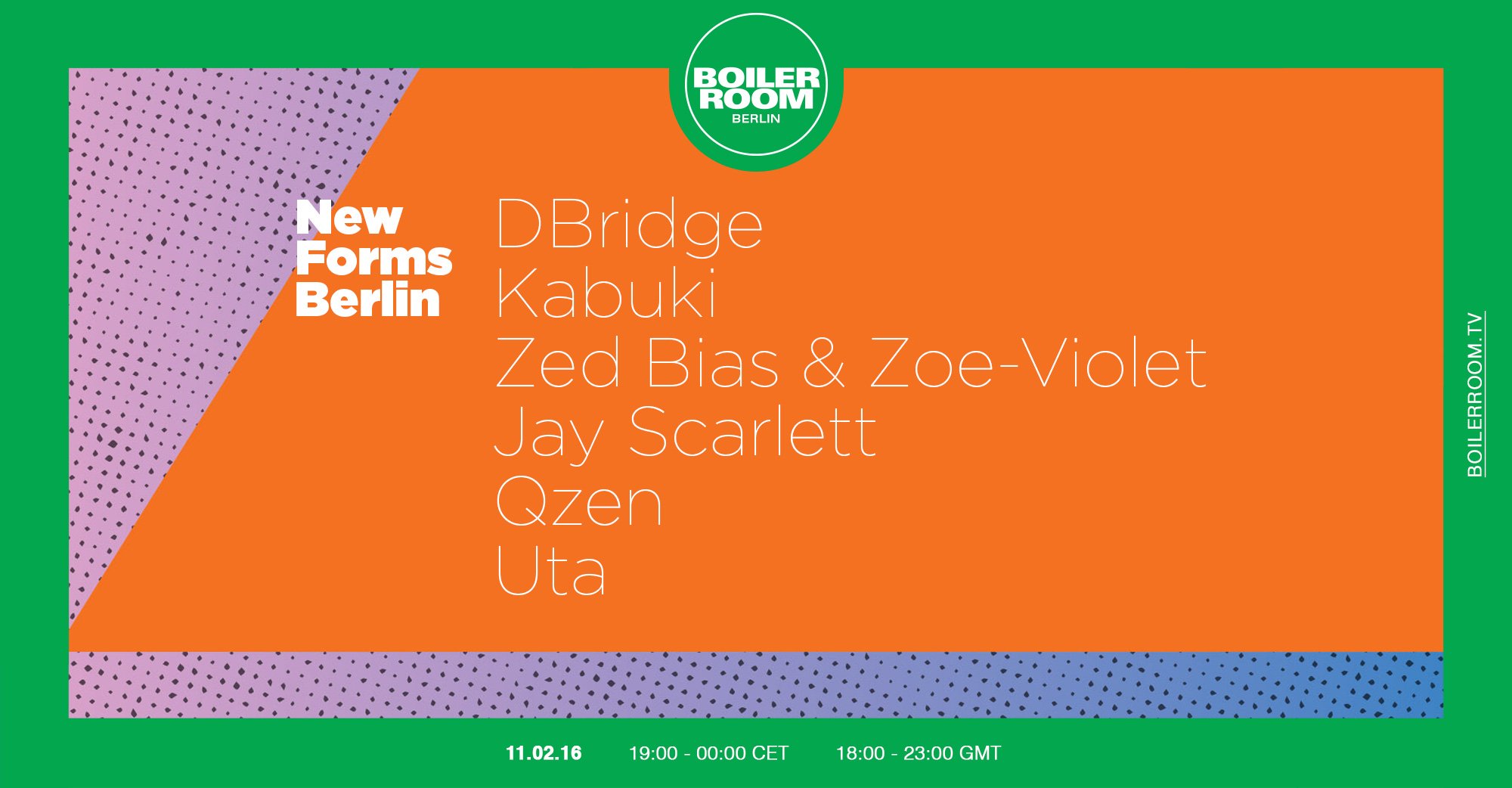 New Forms Berlin: DBridge, Kabuki & friends flyer