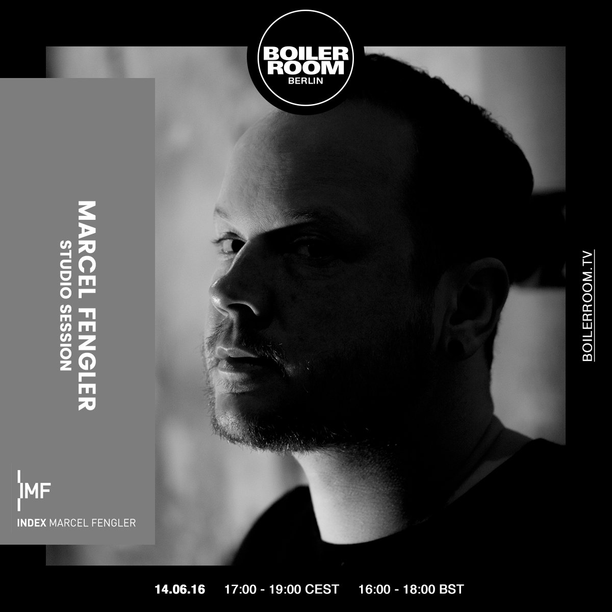 Boiler Room Studio Berlin: Marcel Fengler flyer