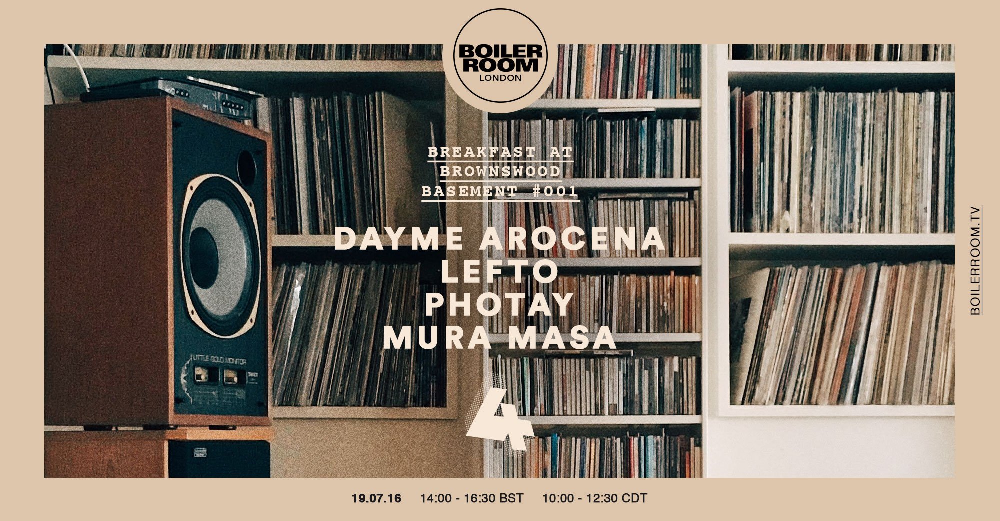 Channel 4: Breakfast at Brownswood Basement 001 flyer