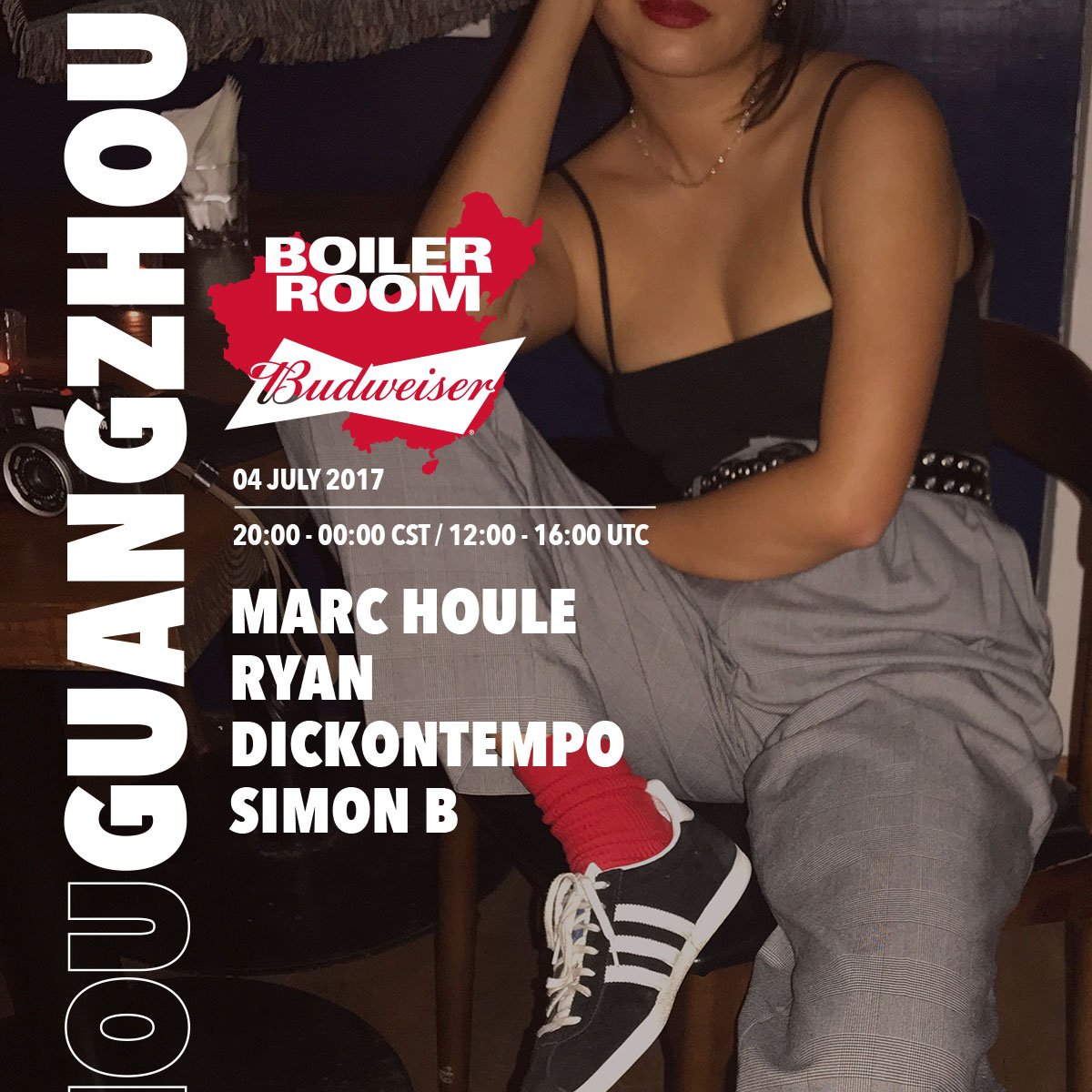 Boiler Room x Budweiser: Guangzhou flyer
