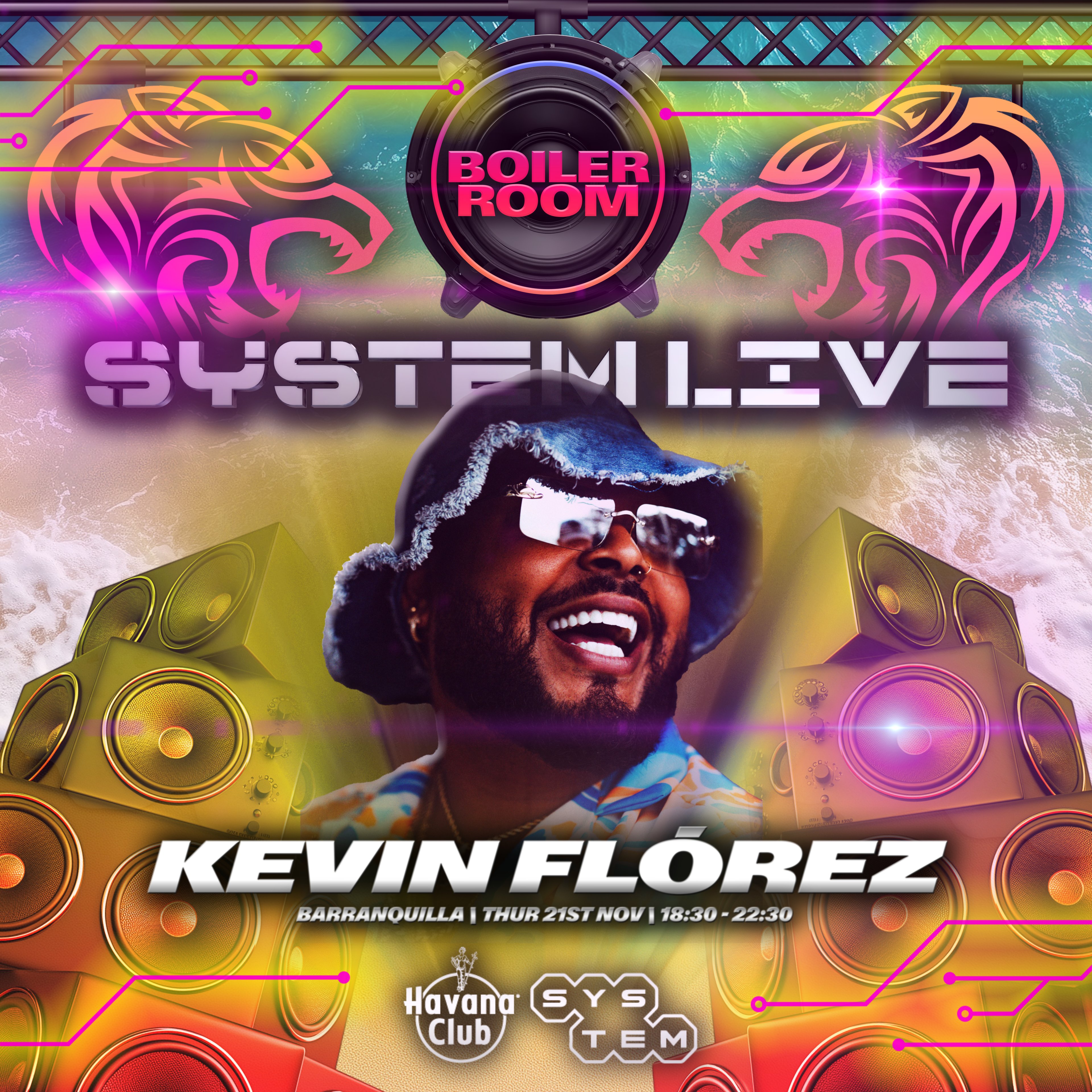 System (LIVE): Barranquilla | KEVIN FLÓREZ flyer