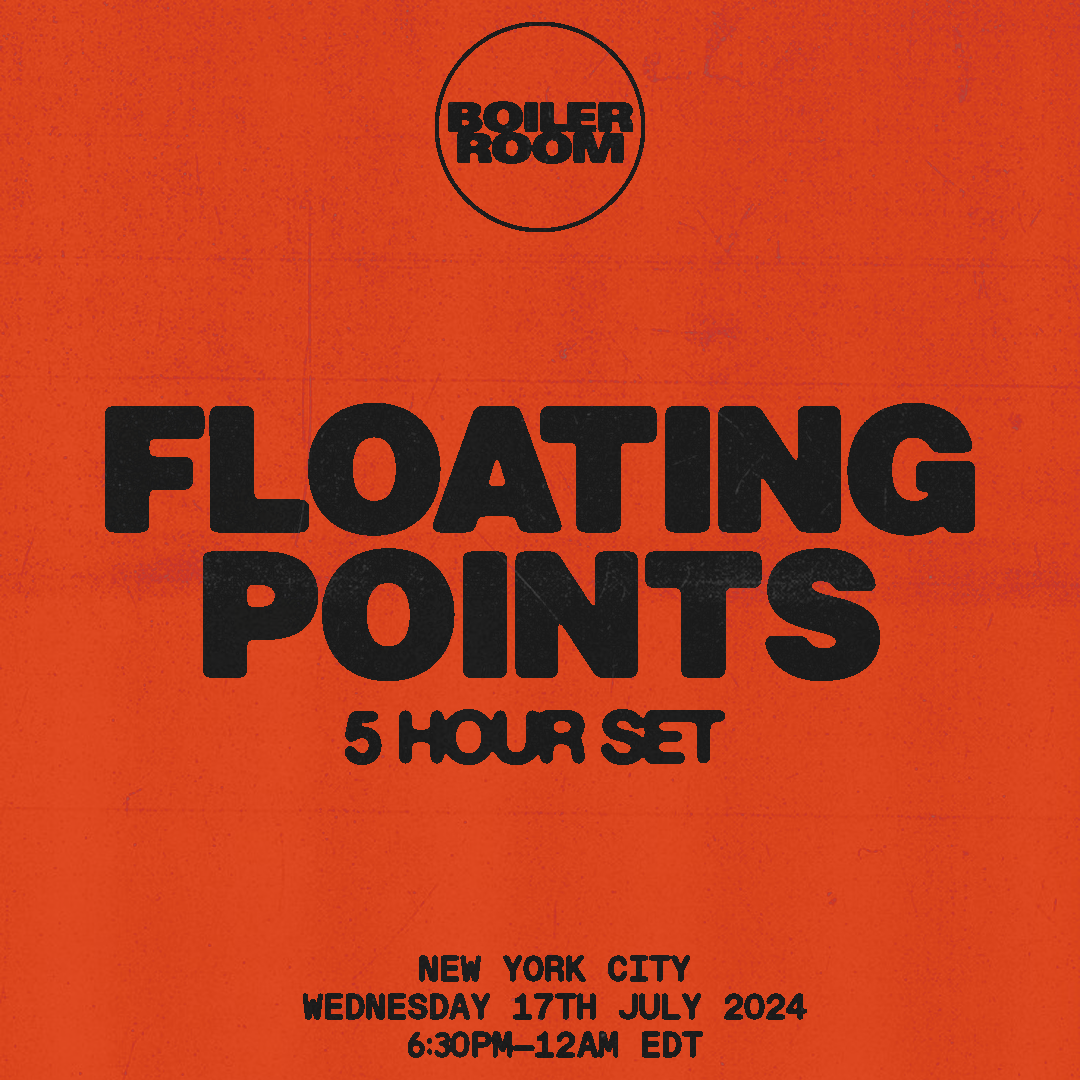NYC: Floating Points flyer