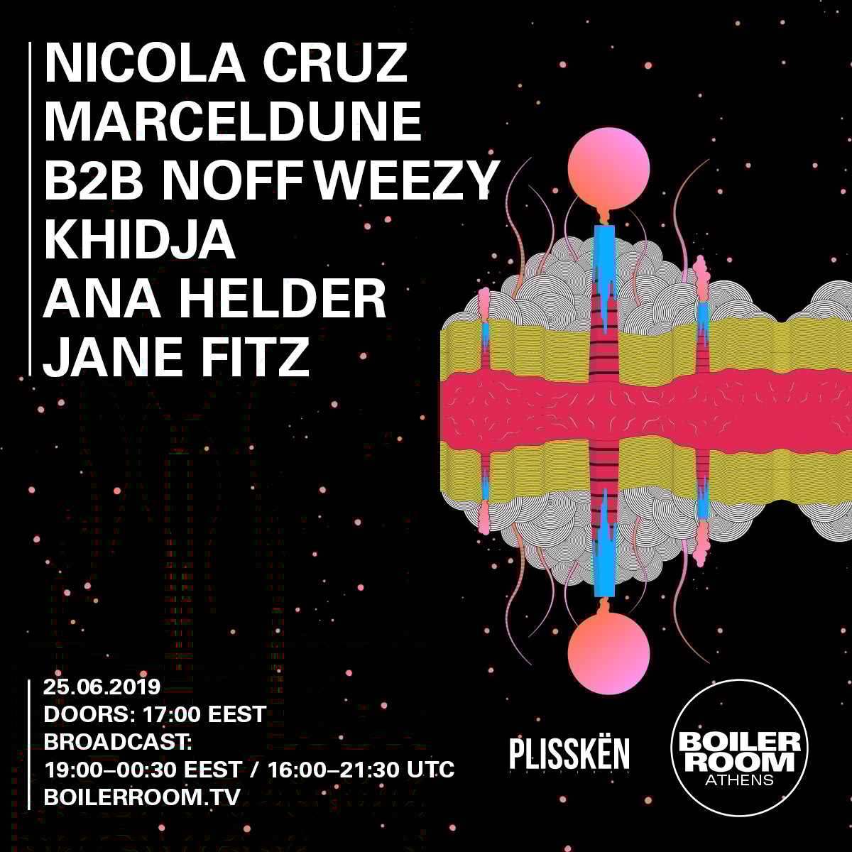 Plissken Festival Opening Party flyer