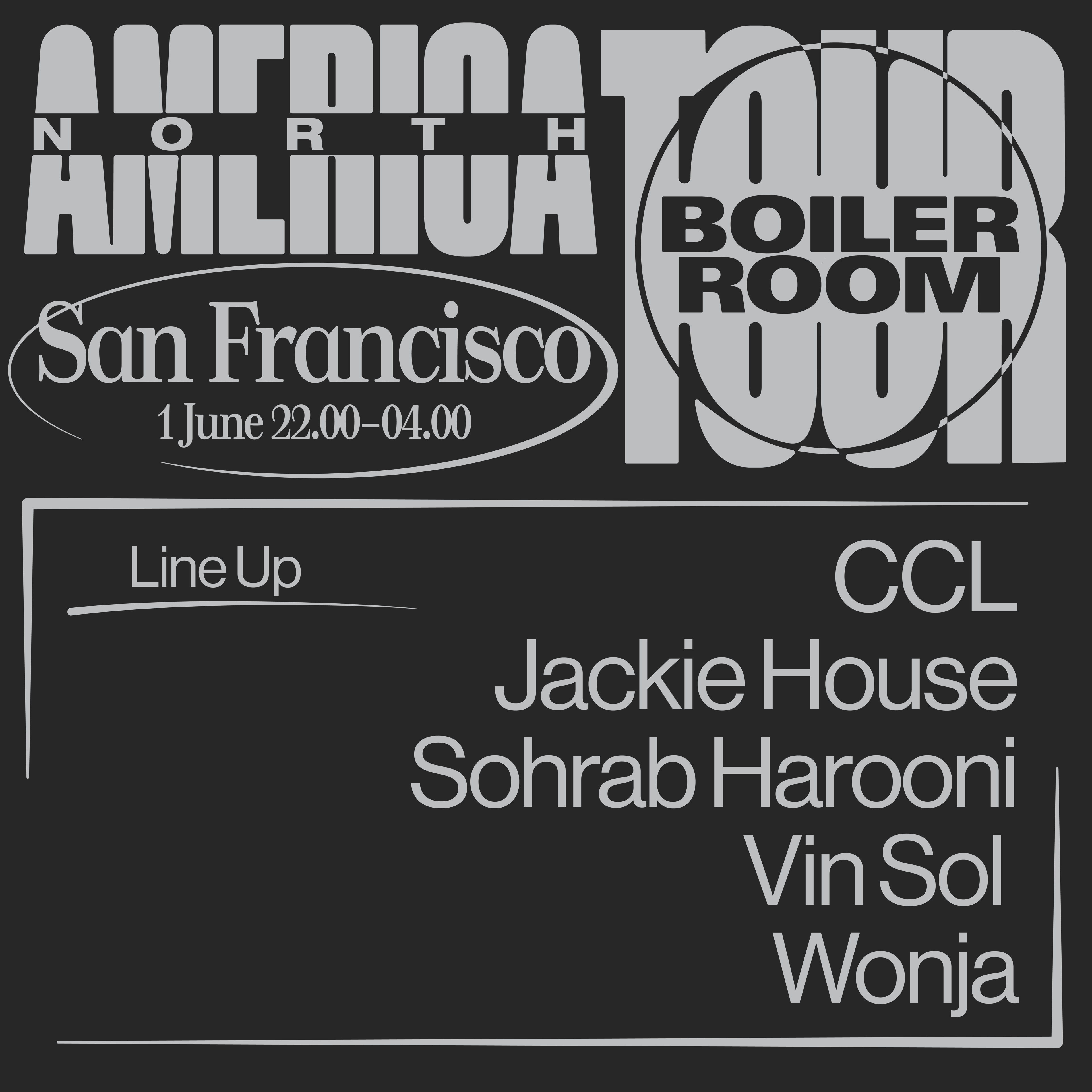 Boiler Room San Francisco: Warehouse Rave flyer