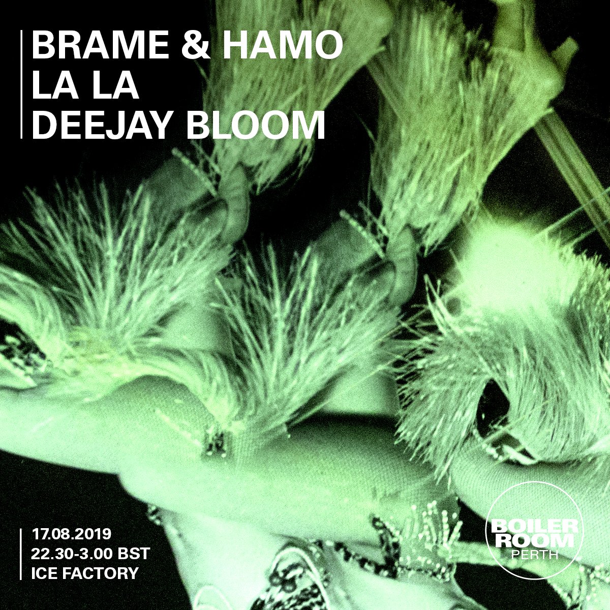 Boiler Room: Perth flyer