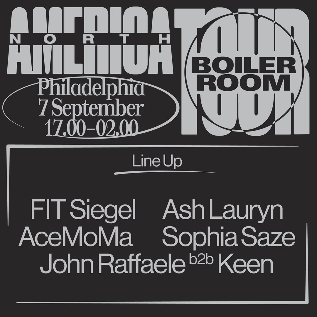 Boiler Room Philadelphia: Subsurface Warehouse Party flyer