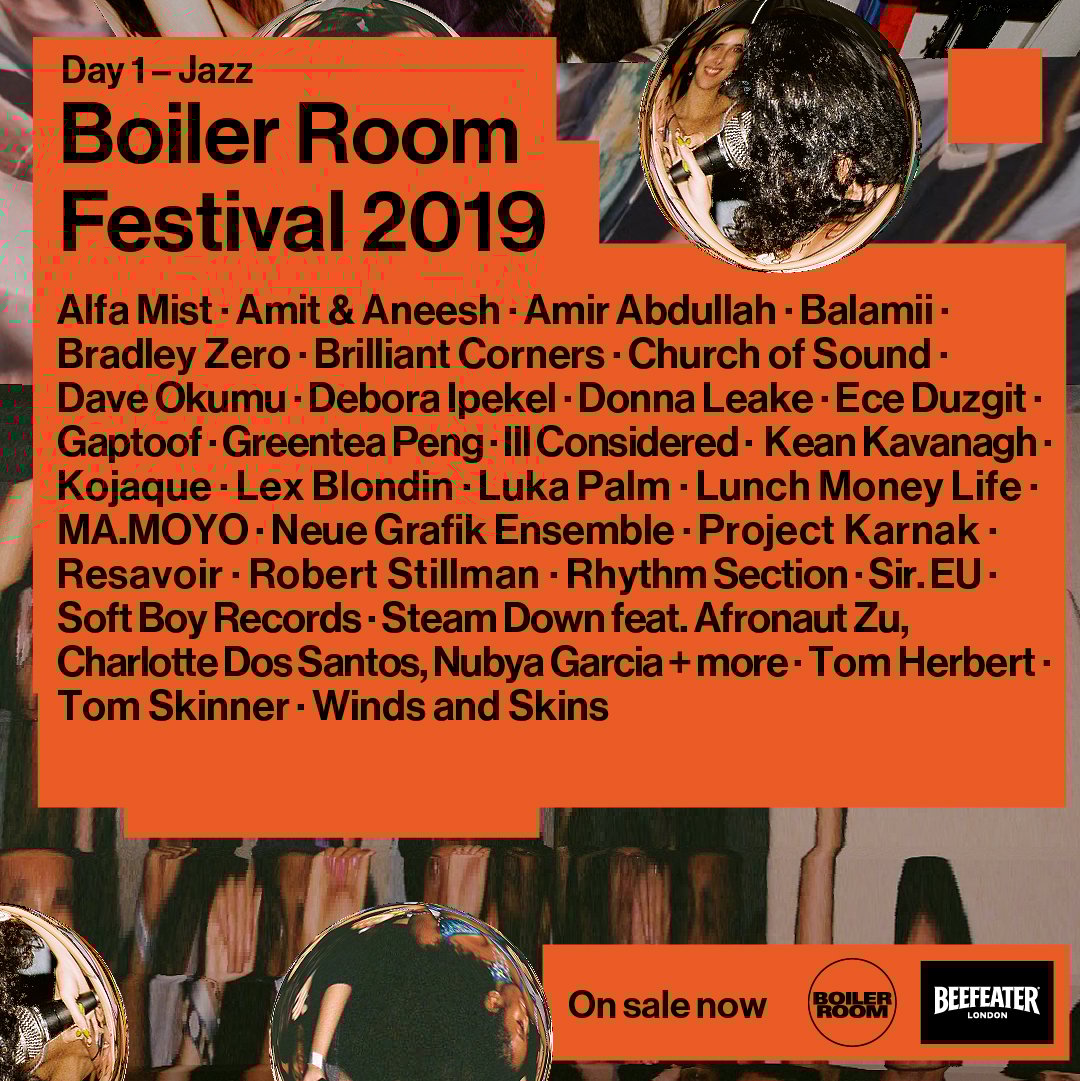Boiler Room Festival Day 1: Jazz flyer