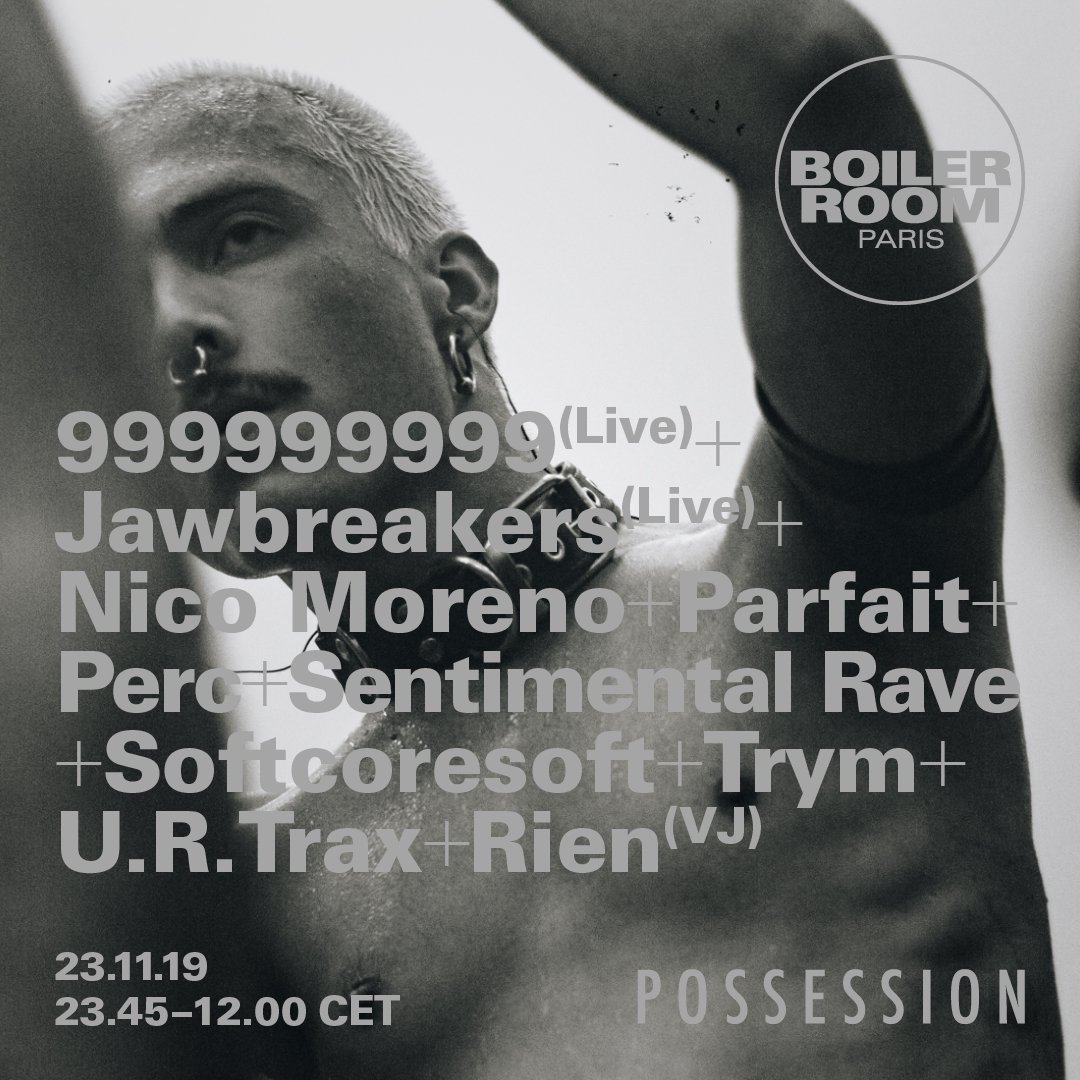 Boiler Room Paris: Possession flyer
