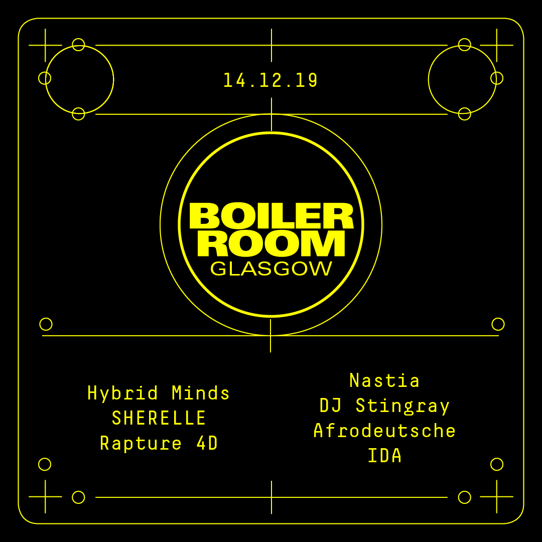 Boiler Room: Glasgow flyer