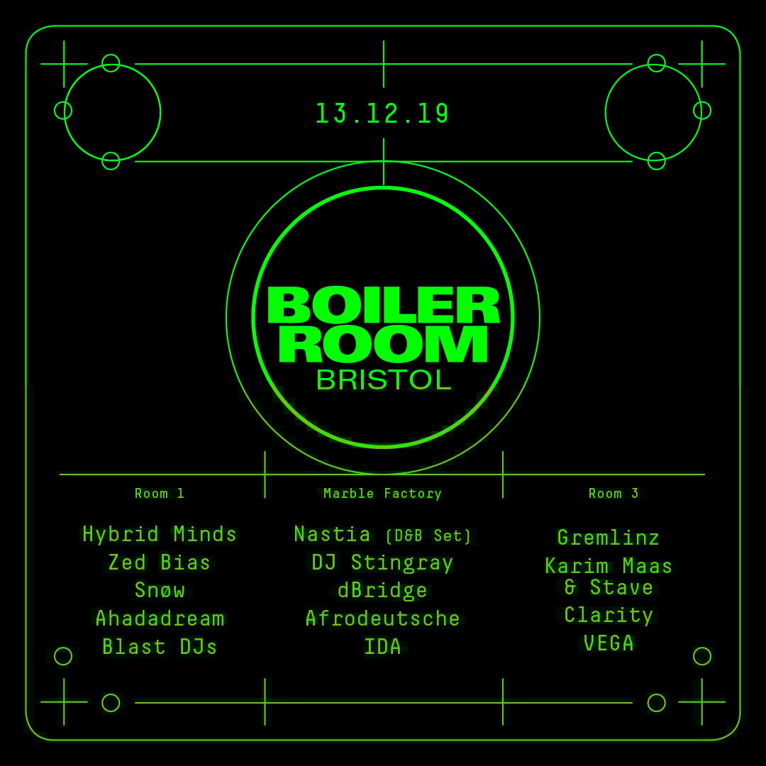 Boiler Room: Bristol flyer
