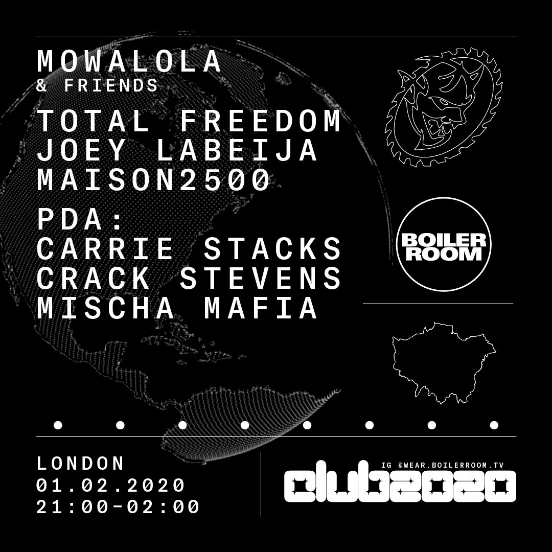 CLUB 20/20: London flyer