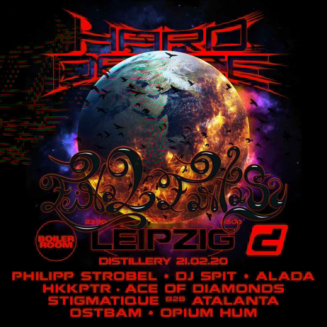 Boiler Room Leipzig: HARD DANCE x DISTILLERY flyer