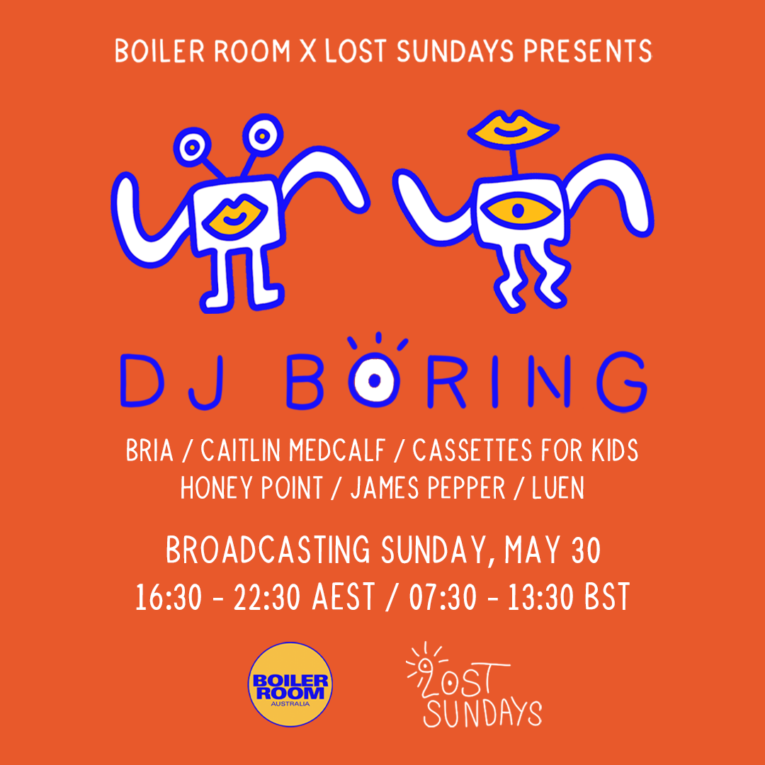 Boiler Room x Lost Sundays flyer
