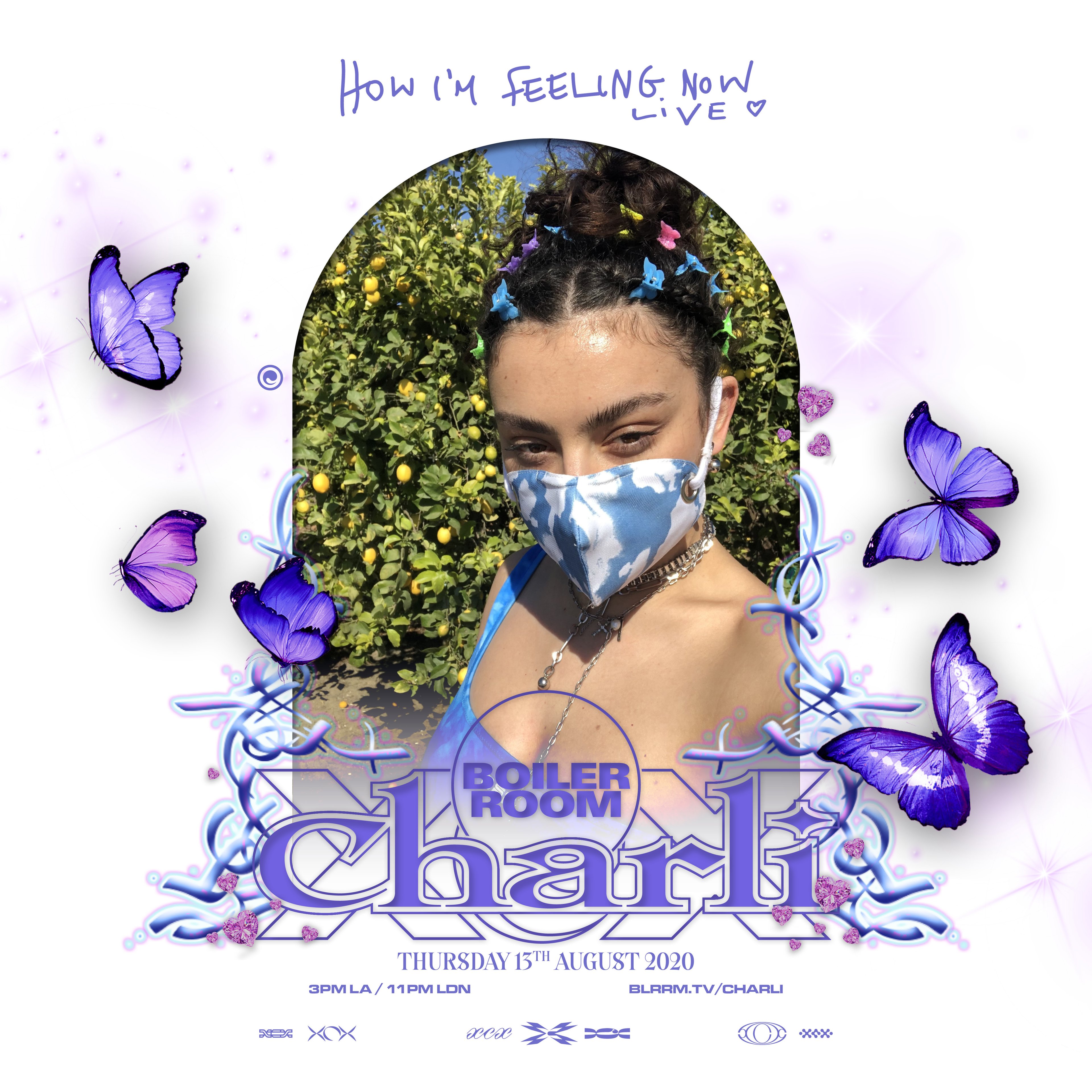 Charli XCX: How I'm Feeling Now – Live ♥ flyer