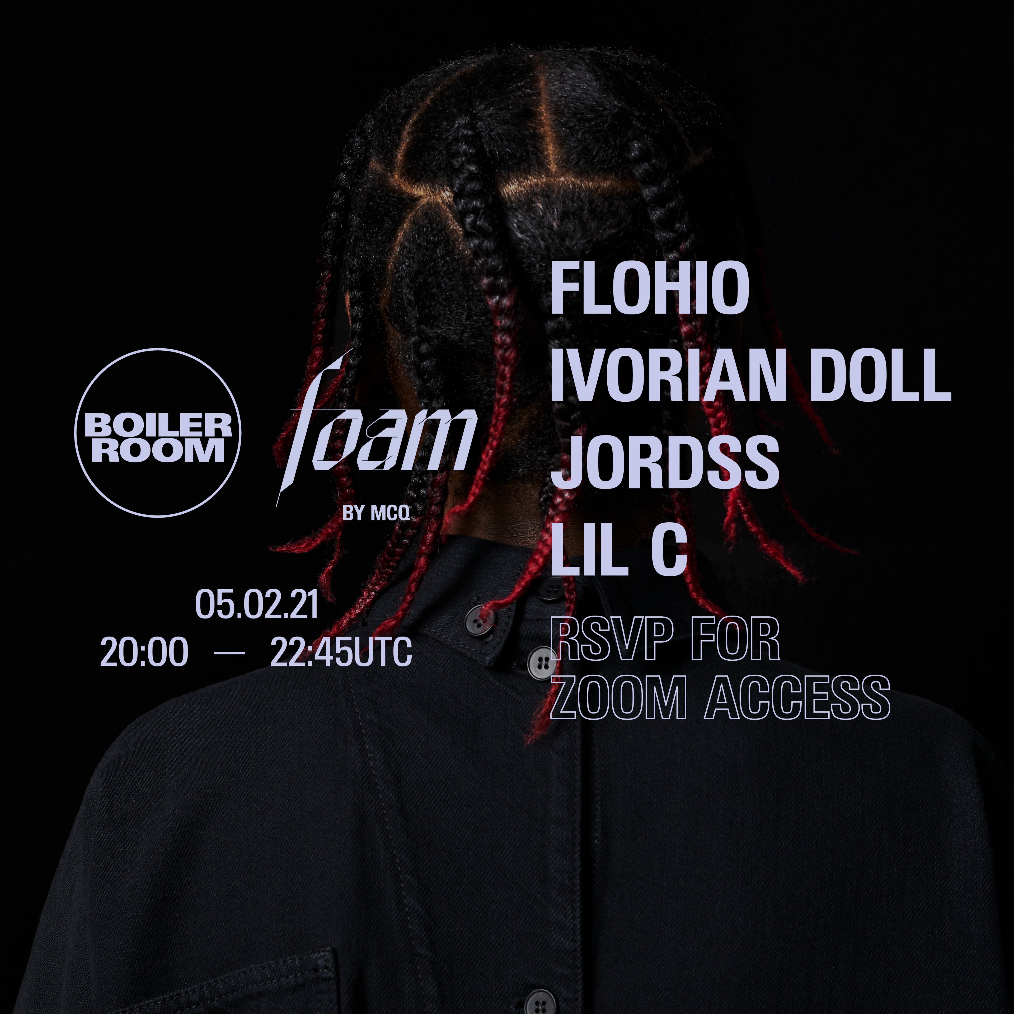 Boiler Room x McQ Presents Flohio + Friends flyer