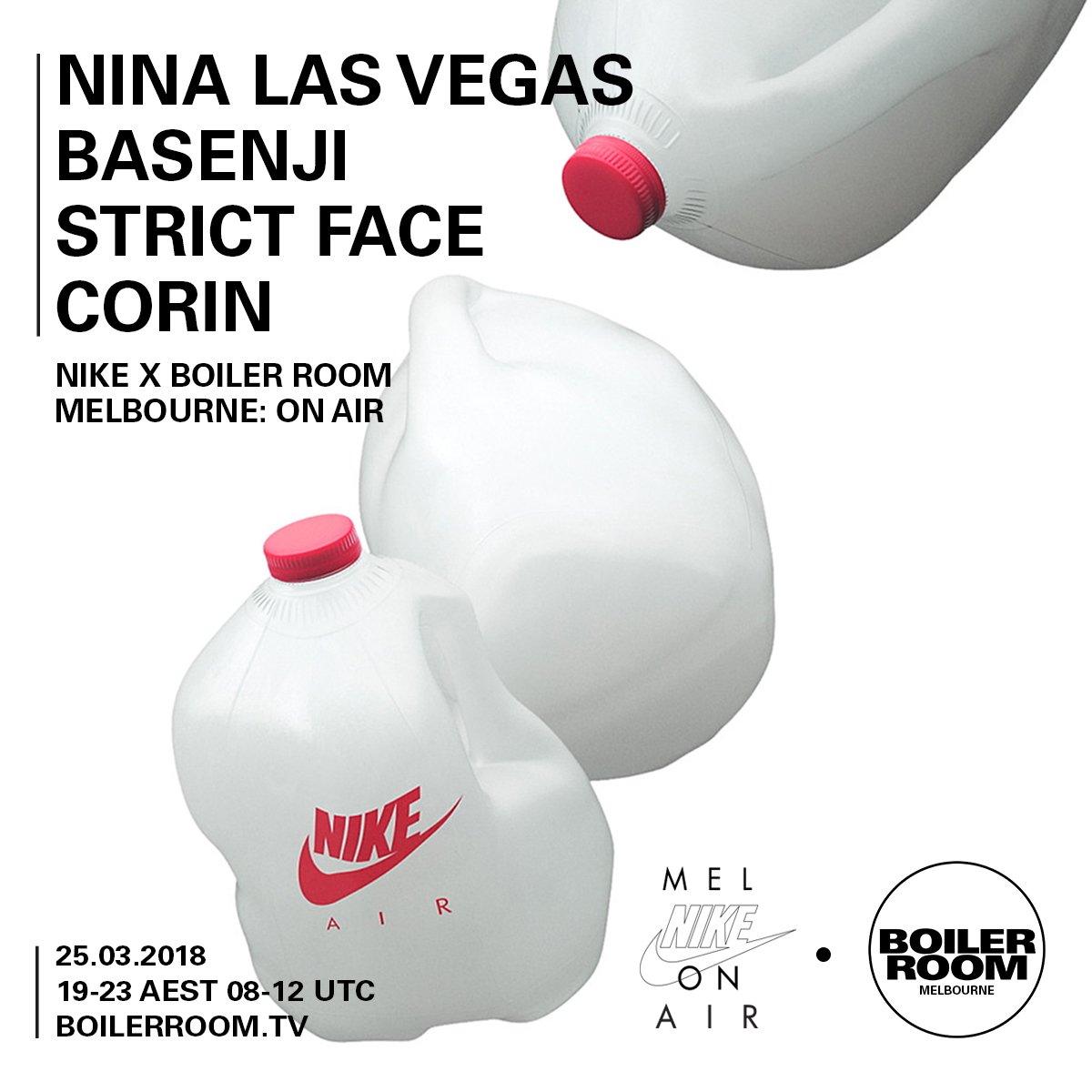 MELBOURNE: ON AIR flyer