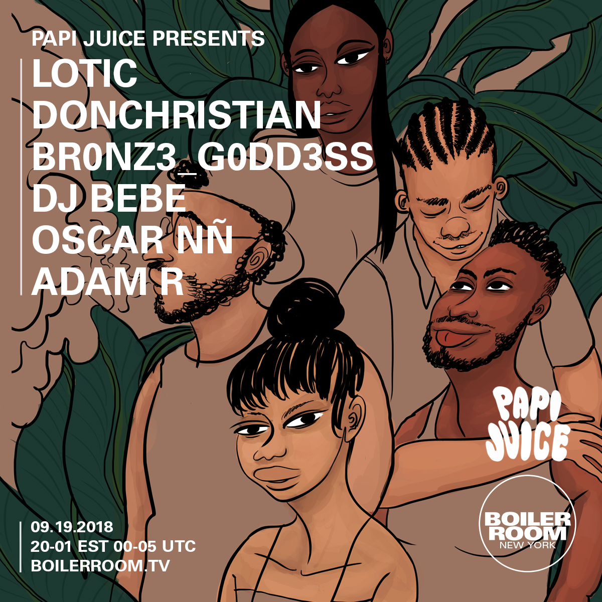 Papi Juice NYC flyer