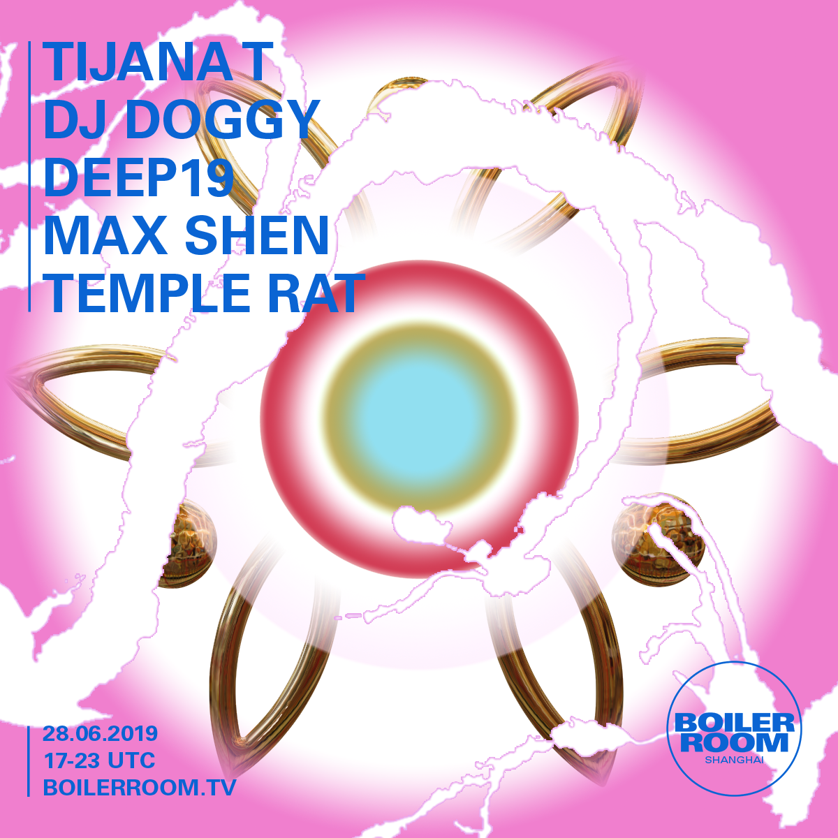 Boiler Room: Shanghai flyer