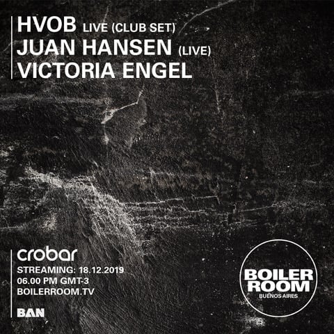 Boiler Room Buenos Aires: Crobar flyer