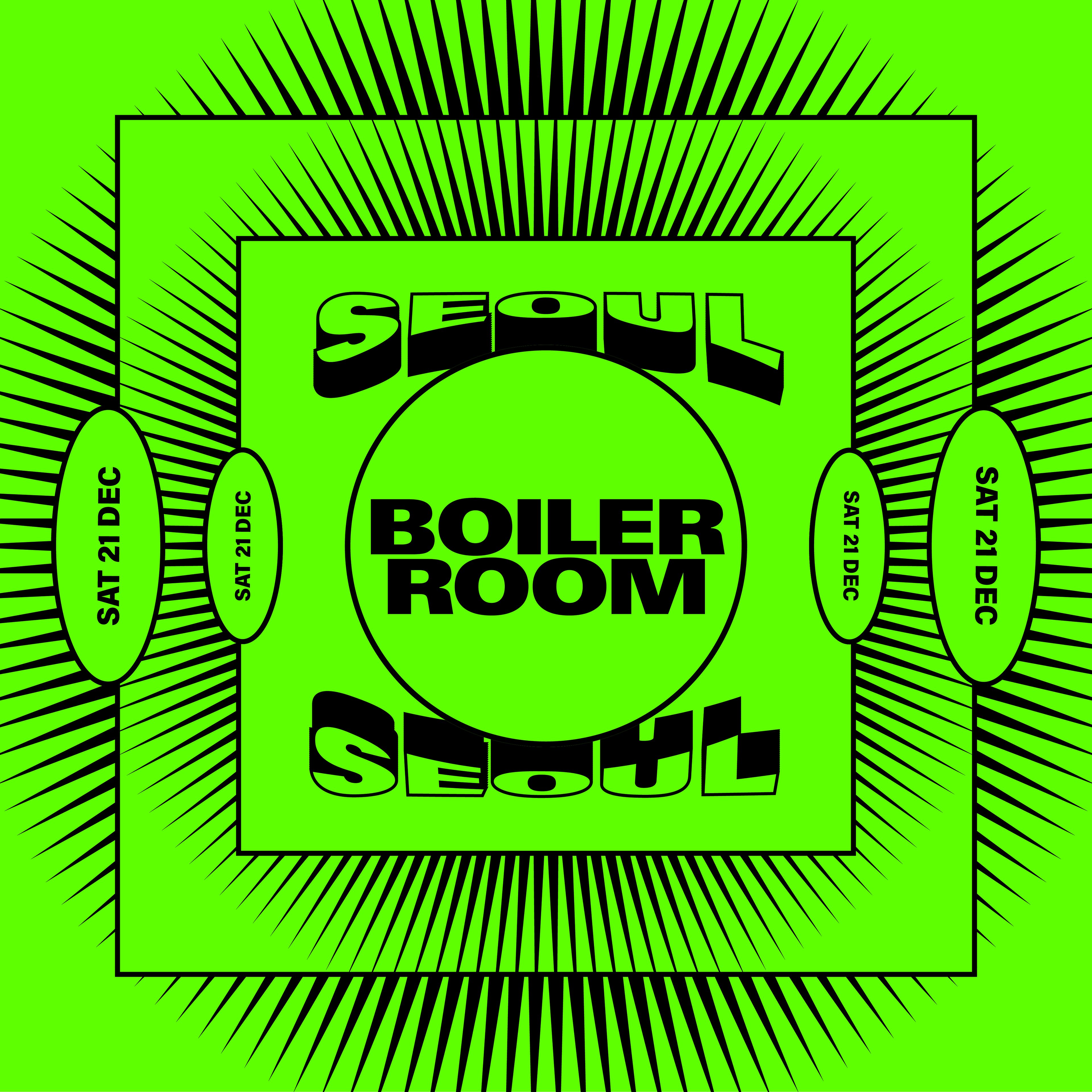 Boiler Room Seoul: Warehouse Party flyer