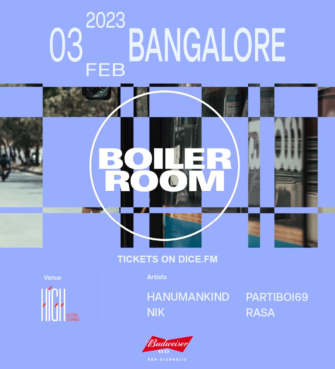 Boiler Room: Bangalore flyer
