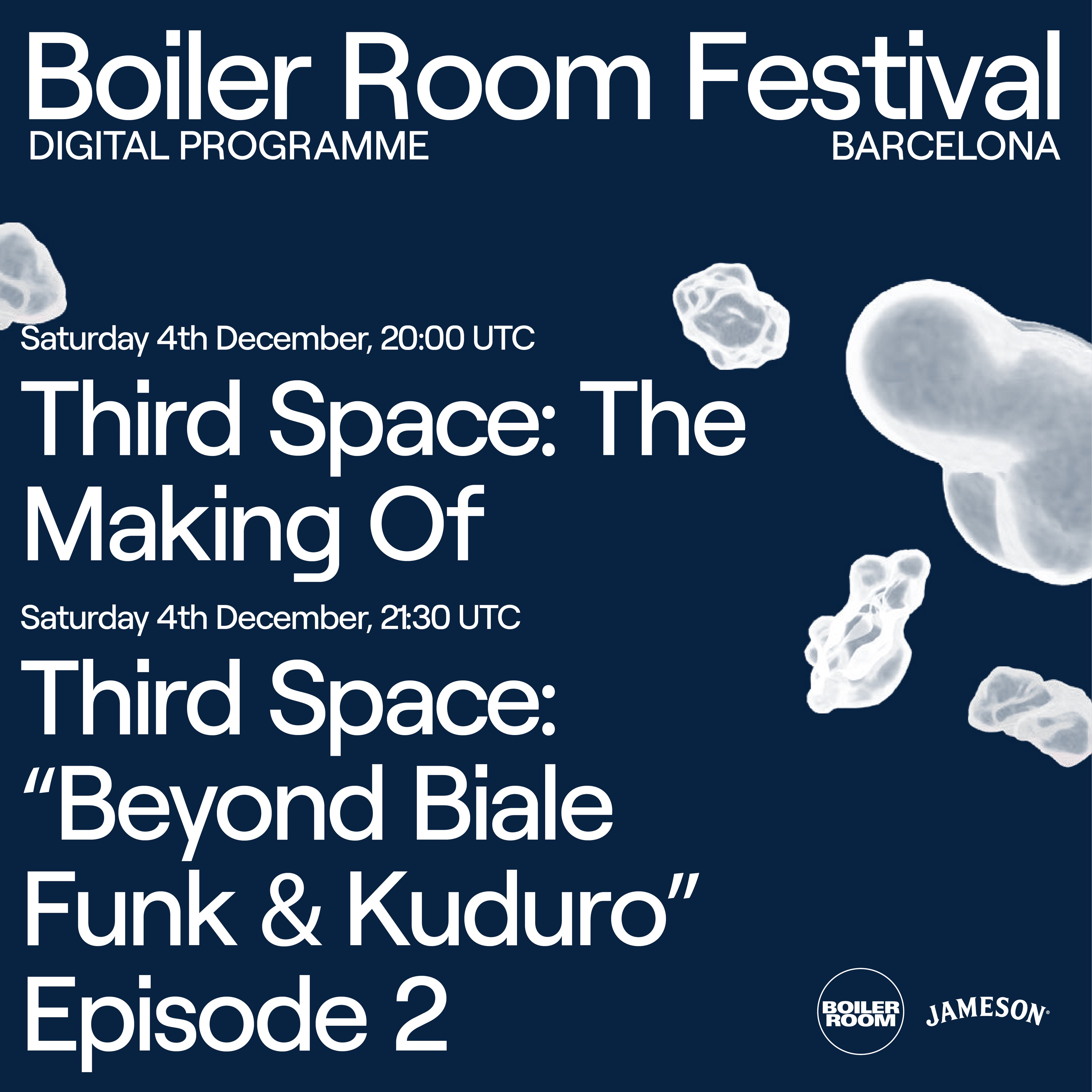 Third Space: Beyond Baile Funk & Batida pt.II | Boiler Room Festival Barcelona flyer