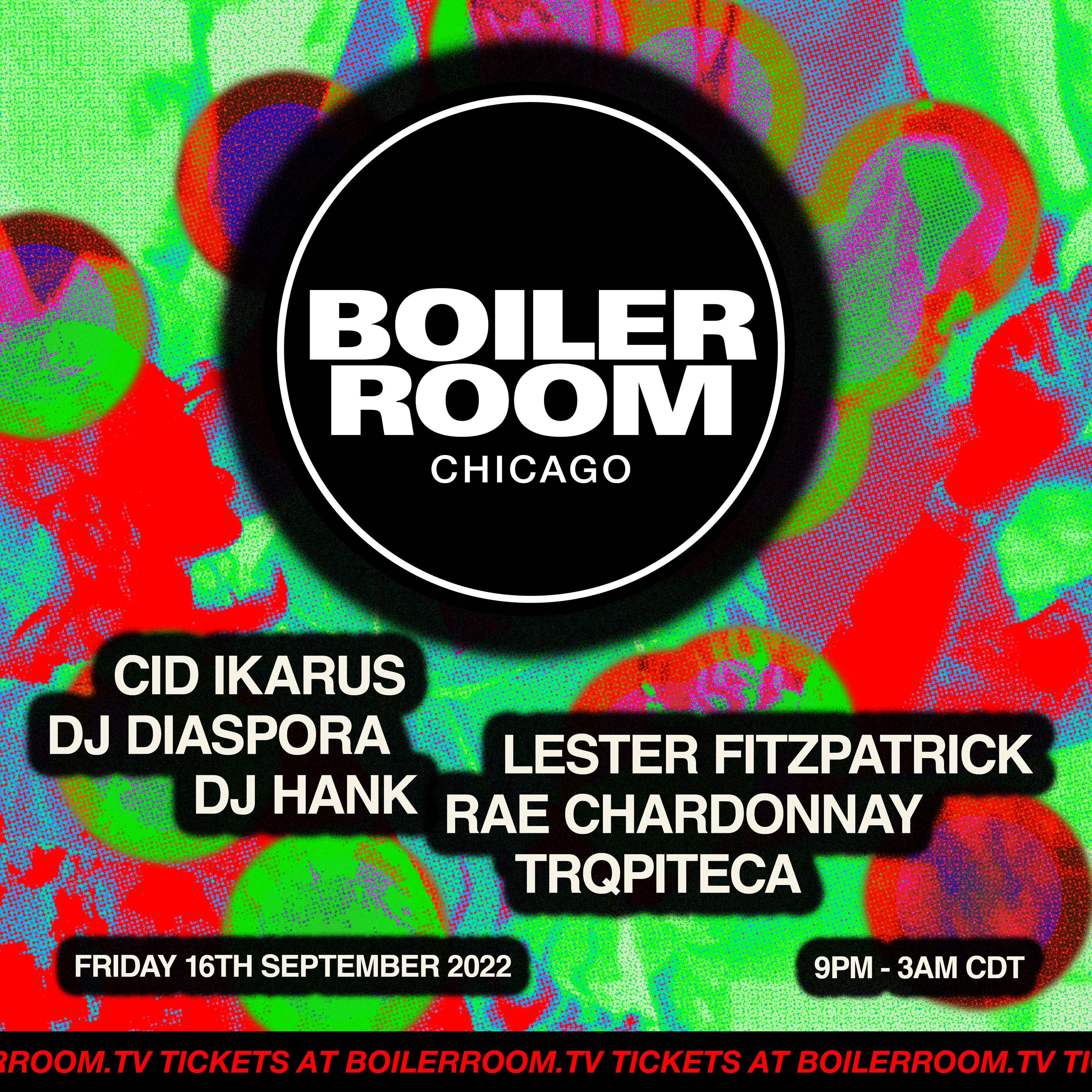 Boiler Room: Chicago | Day 1 flyer